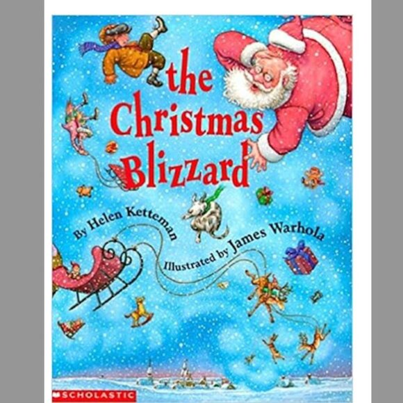 The Christmas Blizzard Paperback Book - Picture 1 of 9